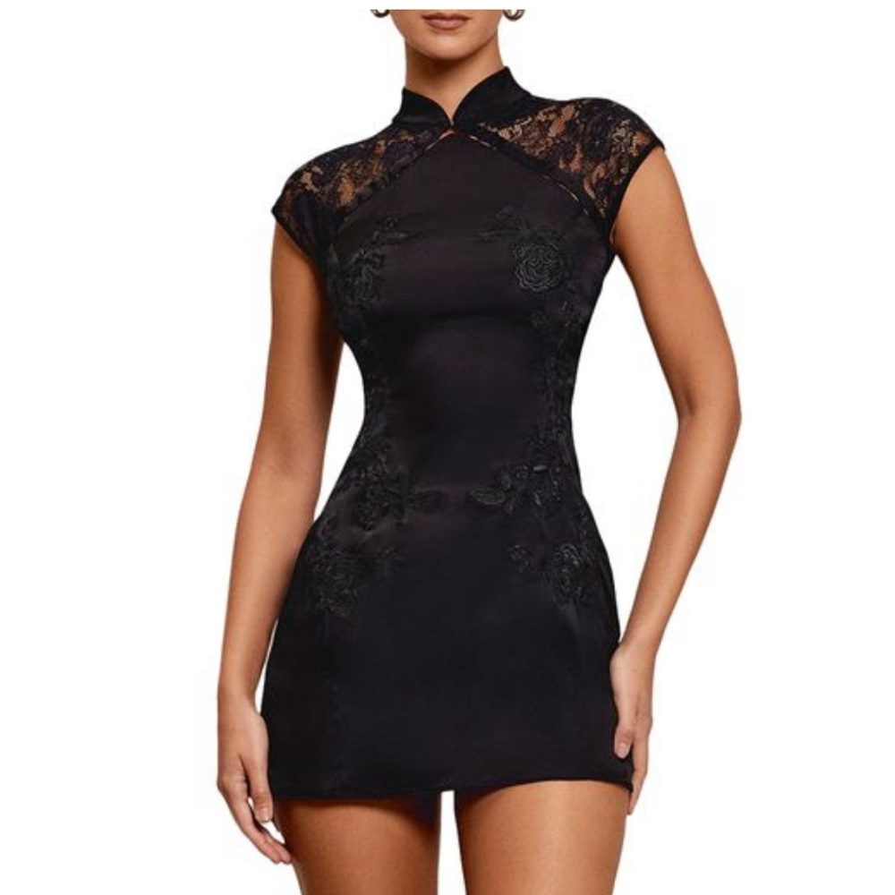 House of CB black dress